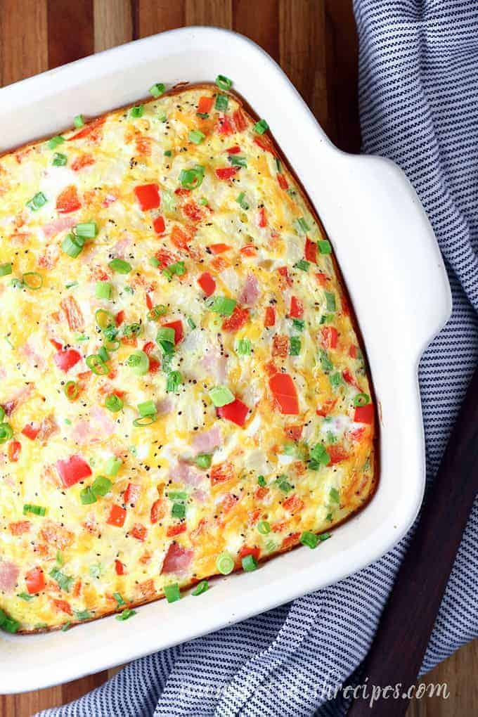 The Ultimate Baked Denver Omelet: Feed a Crowd & Meal Prep Friendly